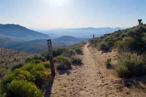 Morning view on the PCT