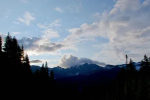 Clouds over the Pacific Crest Trail