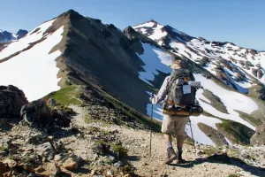 The start of the Knife's Edge section of the PCT going south