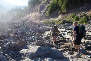 Arriving at Sandy River