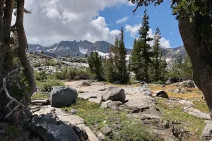 Approaching Stella Lake