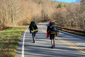 Crossing the Cherohala Skyway