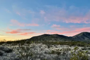 Sunrise in New Mexico