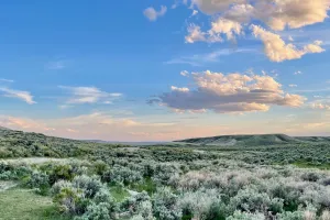 Clouds over Wyoming
