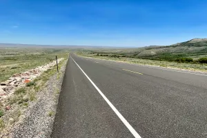 Sage Creek Road in Wyoming