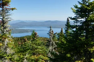A view of Flagstaff Lake