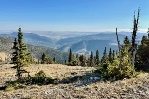 A view from the Continental Divide Trail in Montana
