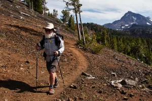 Gravity hiking on the PCT