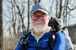 Gravity starts hiking at Pigeon Gap