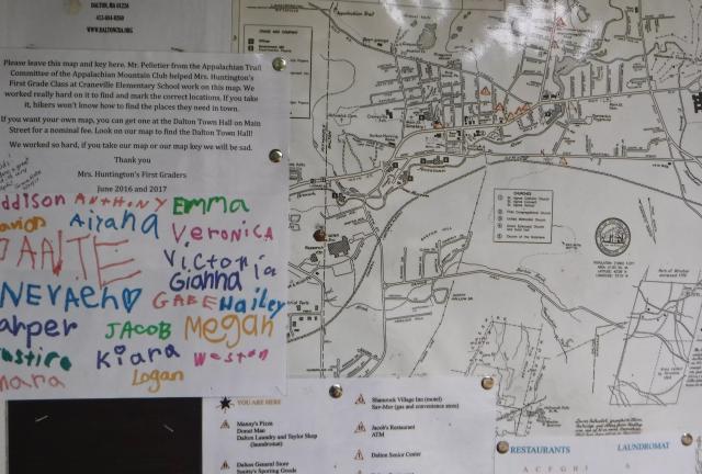 Map of Dalton, Massachusetts