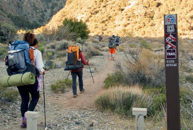 Leaving South Fork Campground