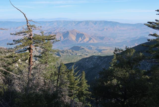 View of Soledad Canyon from Messenger Peak