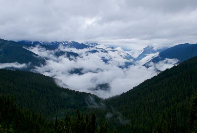 Clouds in the valley