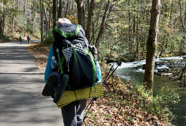 Returning to the trail