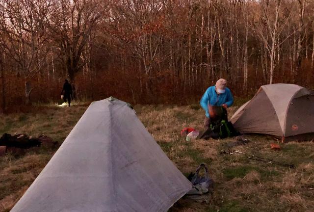 Campsite at Whigg Meadow