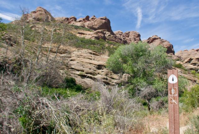 Entering Vasquez Rocks Natural Area