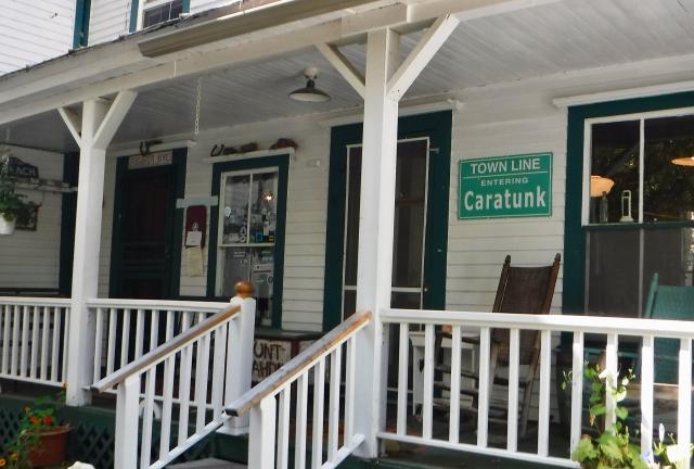 Porch of Caratunk House B&B