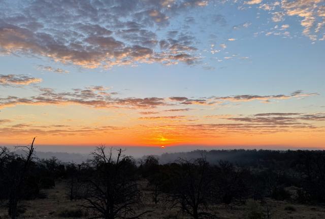 Sunrise at Babbit Ranch