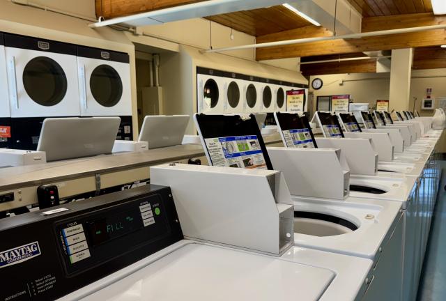 The laundromat at Mather Campground