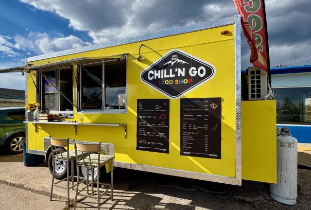 A taco stand in Flagstaff