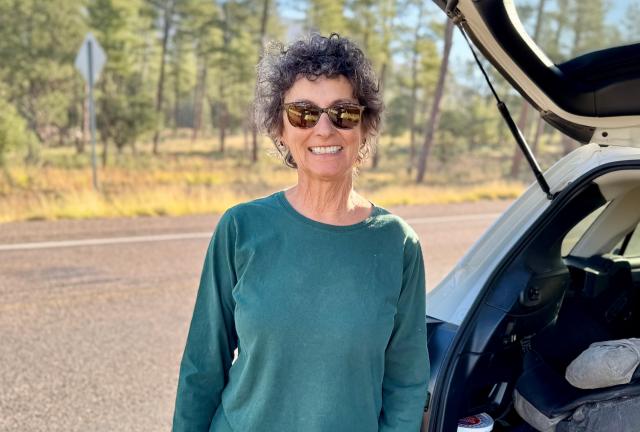 Cyndi, owner of Beeline Guesthouse