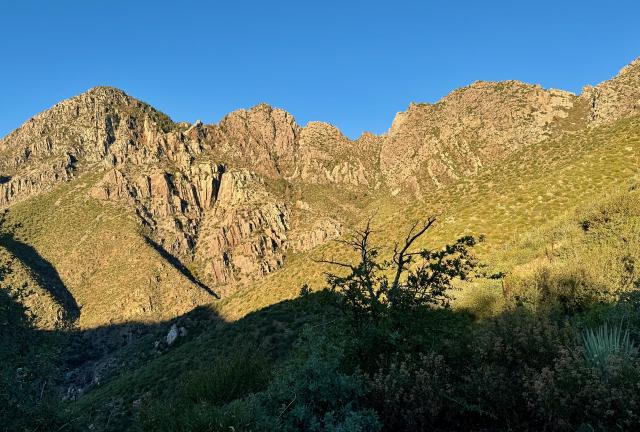 A view of Four Peaks