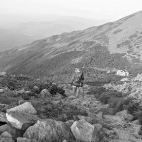 Descending to Madison Spring Hut