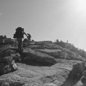 Climbing Baldpate Mountain