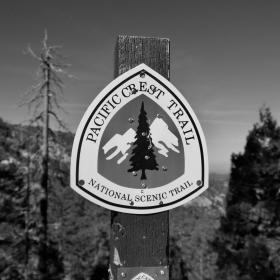 Pacific Crest Trail marker
