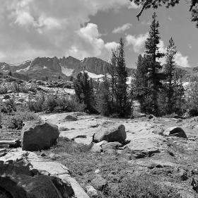 Approaching Stella Lake
