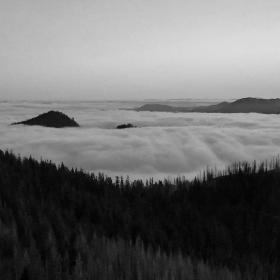 A view at dawn