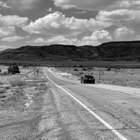 Walking to Grants, New Mexico