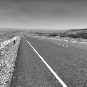 Sage Creek Road in Wyoming