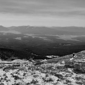 A view from Lake Ann Pass